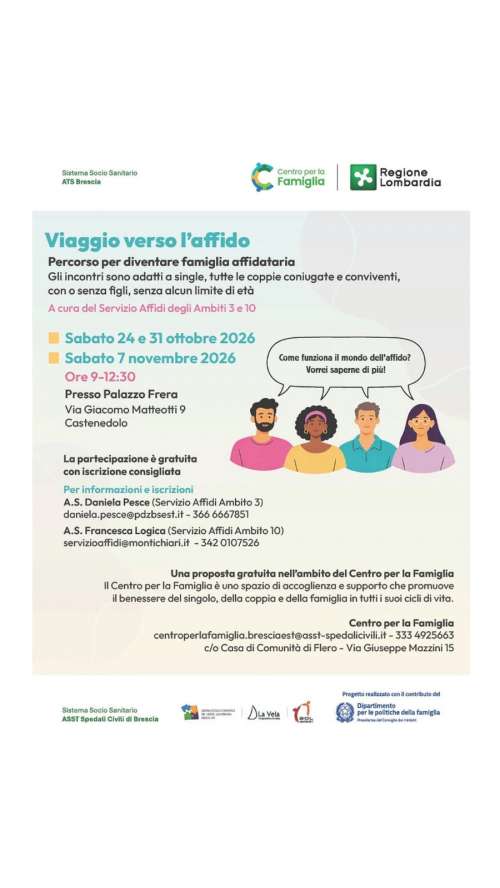 Viaggio verso l\'affido: Percorso per diventare famiglia affidataria
